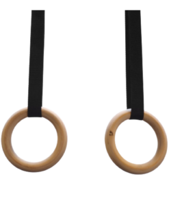 Wooden Gym Rings (Pair)