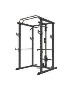 Rack with lat pull down