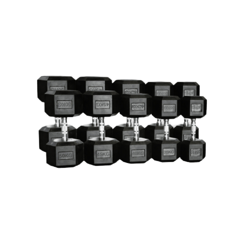 5-50KG Dumbbell Bundle (2 Stands)