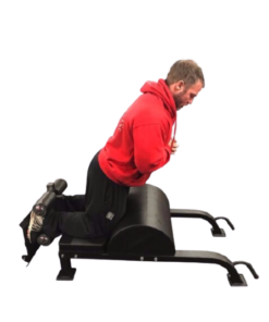 floor glute ham raise machine