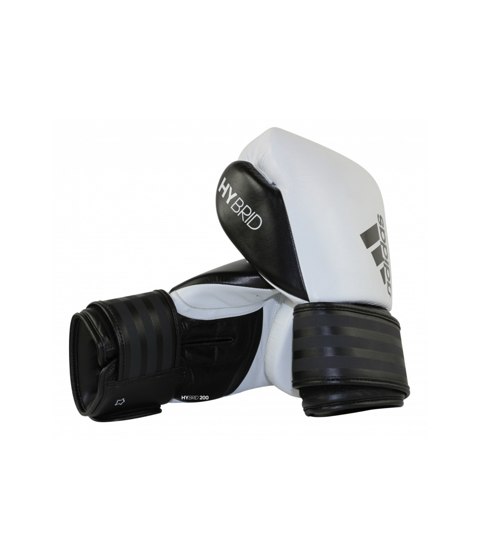 Shop Adidas Hybrid 200 Boxing Glove (White/Black) Online