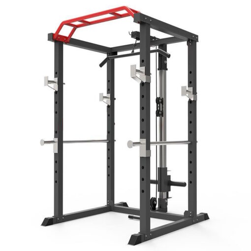 Power Rack (with LatPull Down/ LoRow Pulley & Weight Storage) Fitness Equipment Ireland