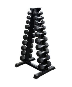 Triangle Stand with 1-10kg Dumbbells