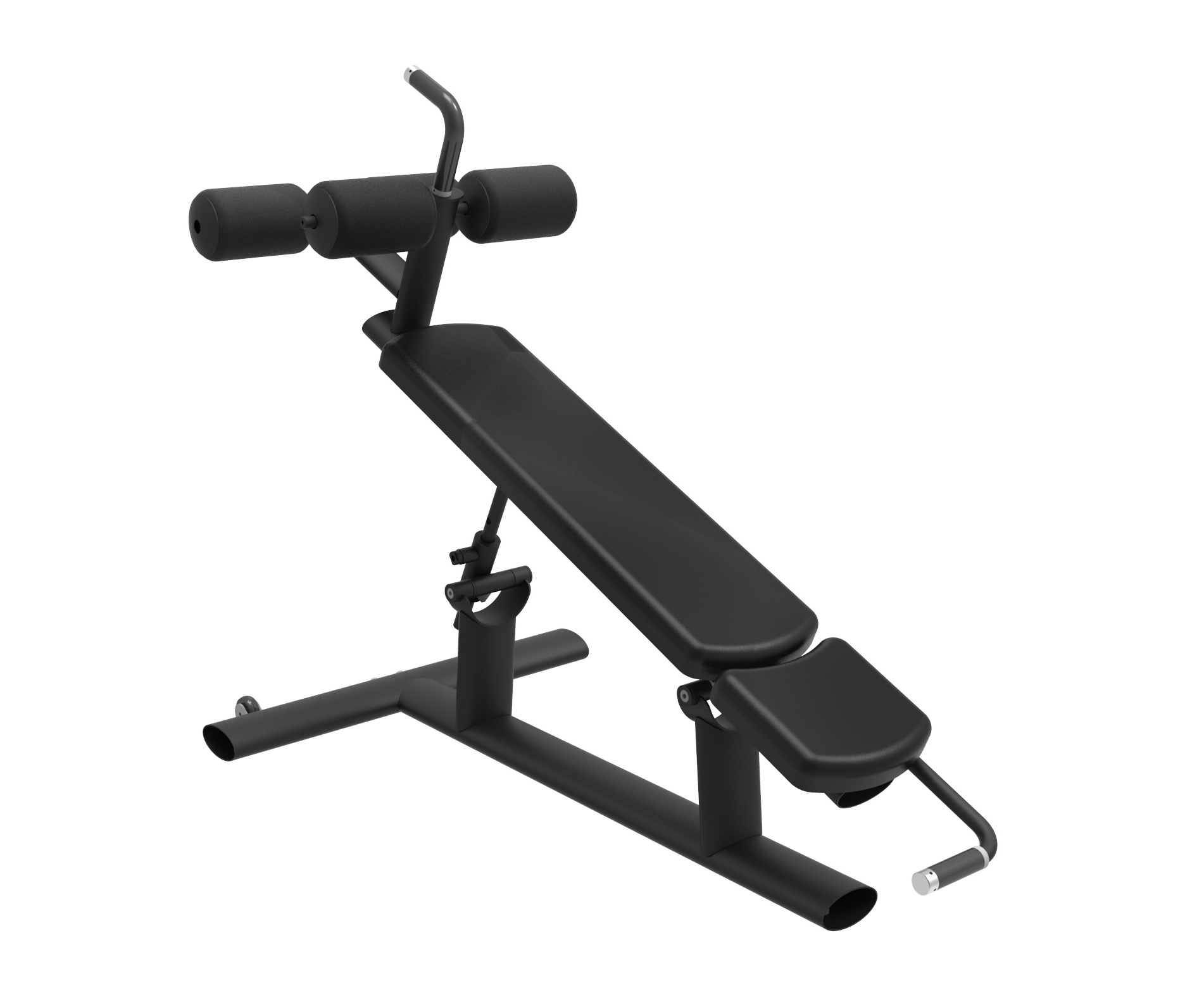 Core fitness abdominal crunch exercise bench machine best sale