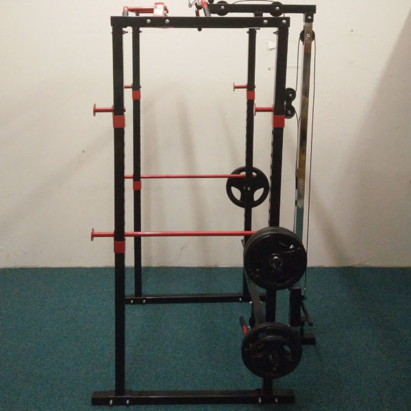 Power Rack (with LatPull Down/ LoRow Pulley & Weight Storage