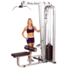 lat pulldown low row