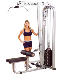lat pulldown low row