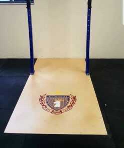 Wooden Platform with logo