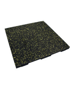 Easy Clean 20mm Black Flooring with Yellow Fleck
