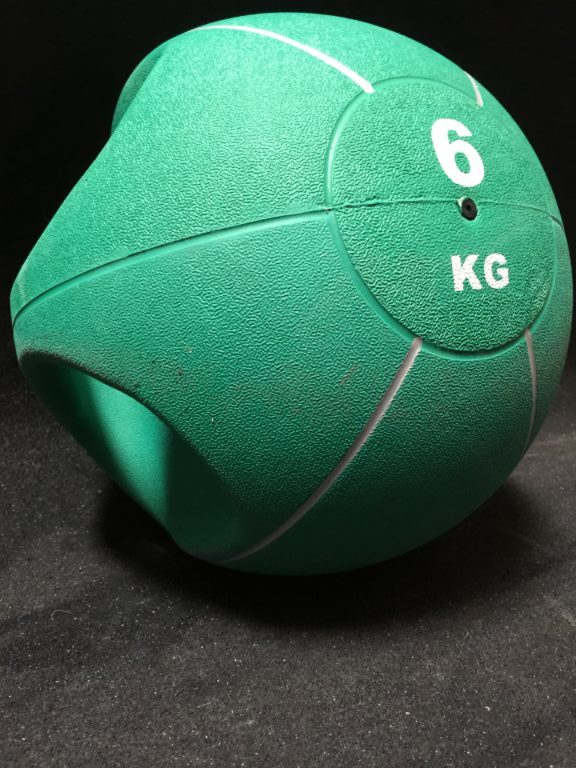 6KG Medicine Ball with Handles Fitness Equipment Ireland