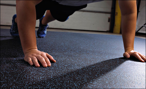 Rubber Gym Flooring Picture