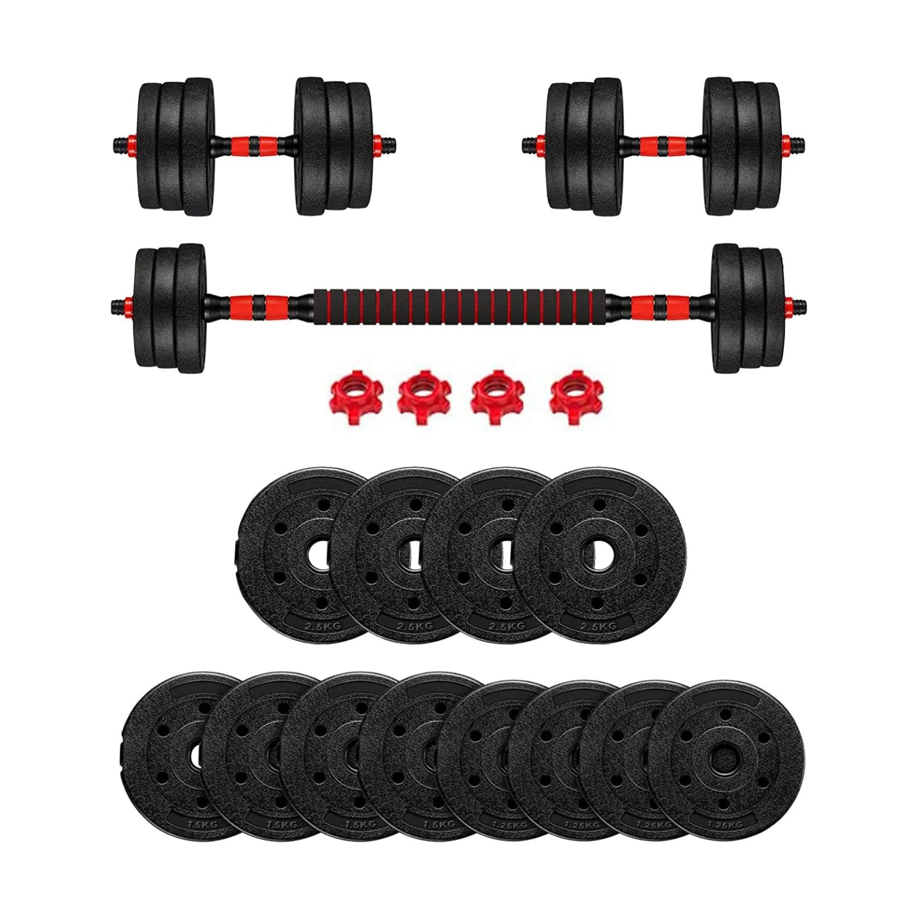 Puls8 adjustable dumbbells best sale