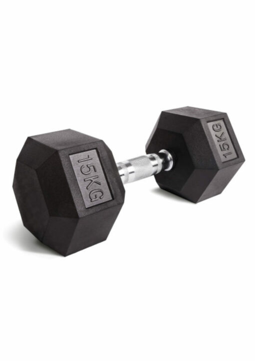 15kg Hex Dumbbells