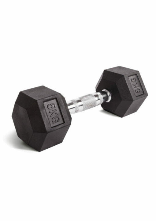 5kg Hex Dumbbells