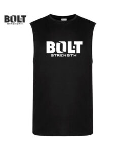 Mens black vest