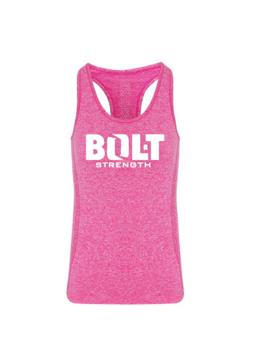 Bolt Strength Women's Pink Racer Back