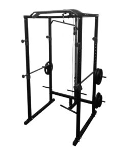 Power Rack | Power Cage with lat pulldown:low row