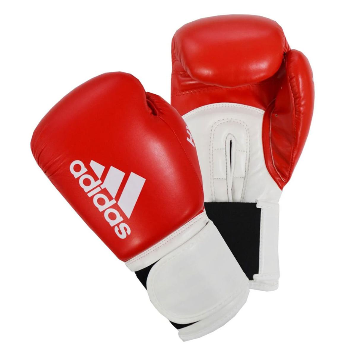 Adidas Hybrid 100 Boxing Gloves Red White Fitness Equipment Ireland Best for buying Gym Equipment