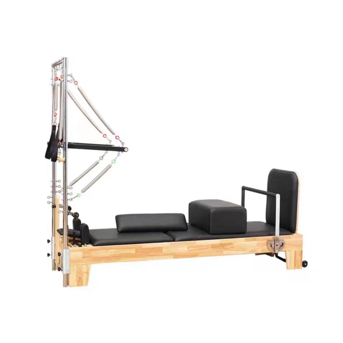 Bolt Strength Pilates Reformer with Tower [wooden] - Fitness