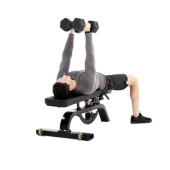 Bench press with dumbbells