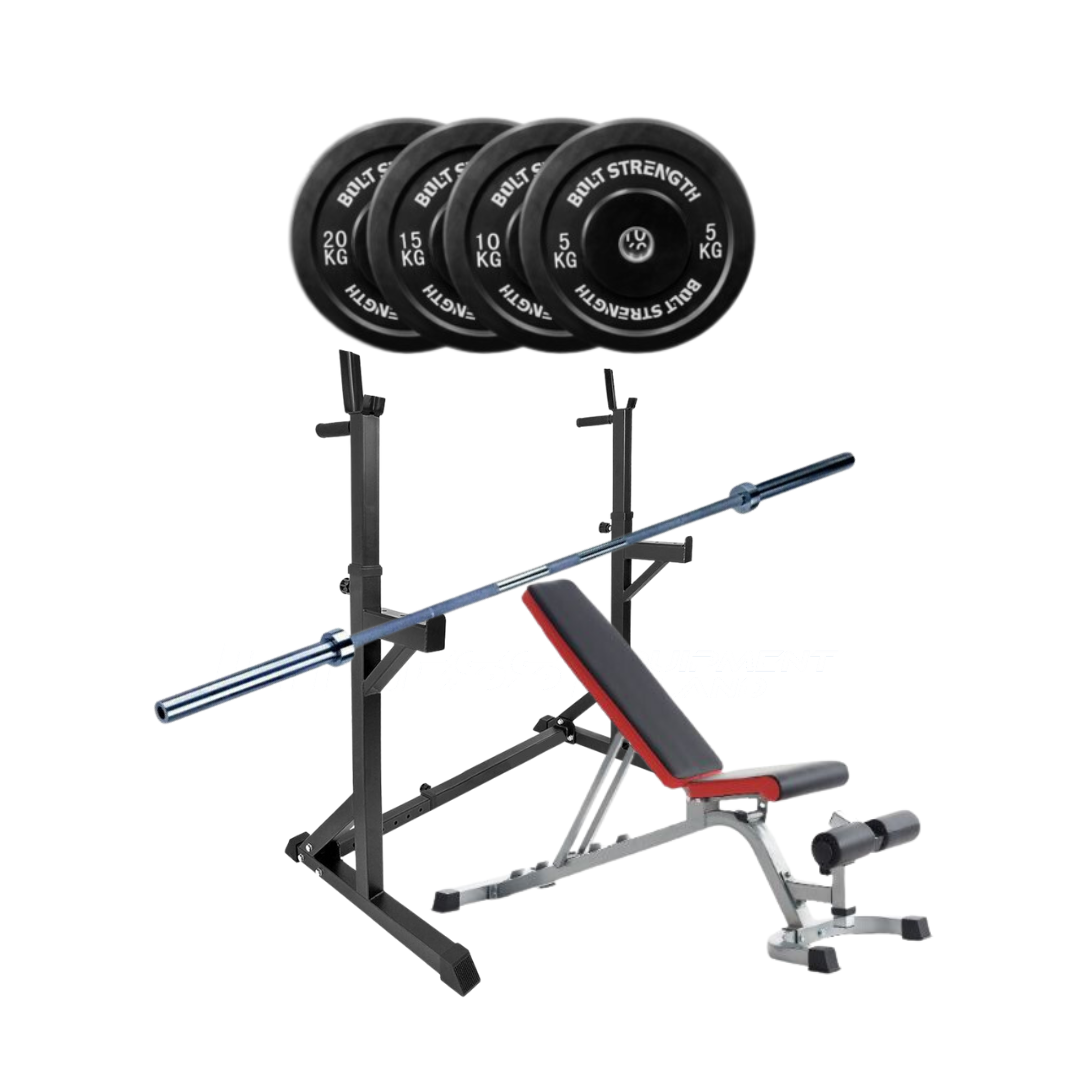 100 Kg Bodyfit Home Gym Gym Bench Bodyfit Total Gym Kit Bodyfit