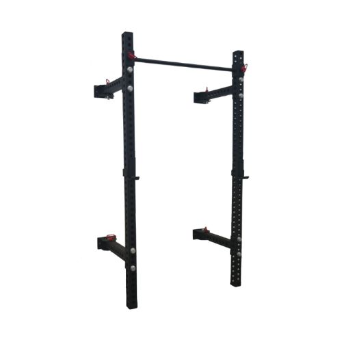 Wall Mounted Folding Squat Rack - Fitness Equipment Ireland